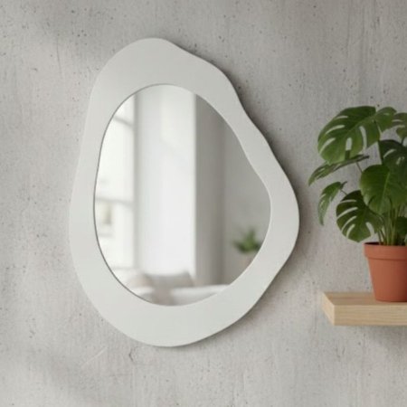 مراية معدن بتصميم عصري